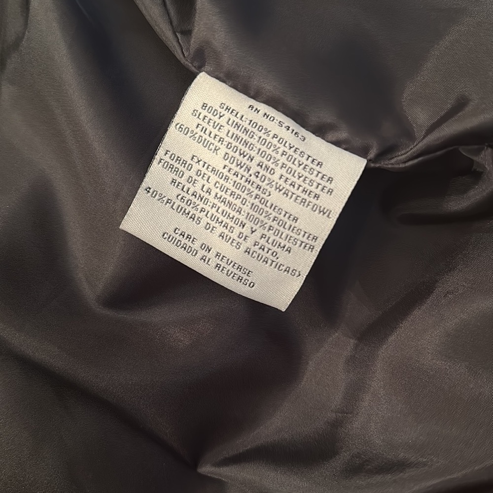 Black Levi’s Down Puffer Jacket - image 3